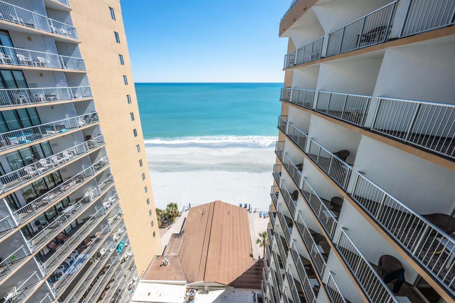 New Ocean Annie'S Oceanview Studio Heated Pools! Myrtle Beach Exteriör bild